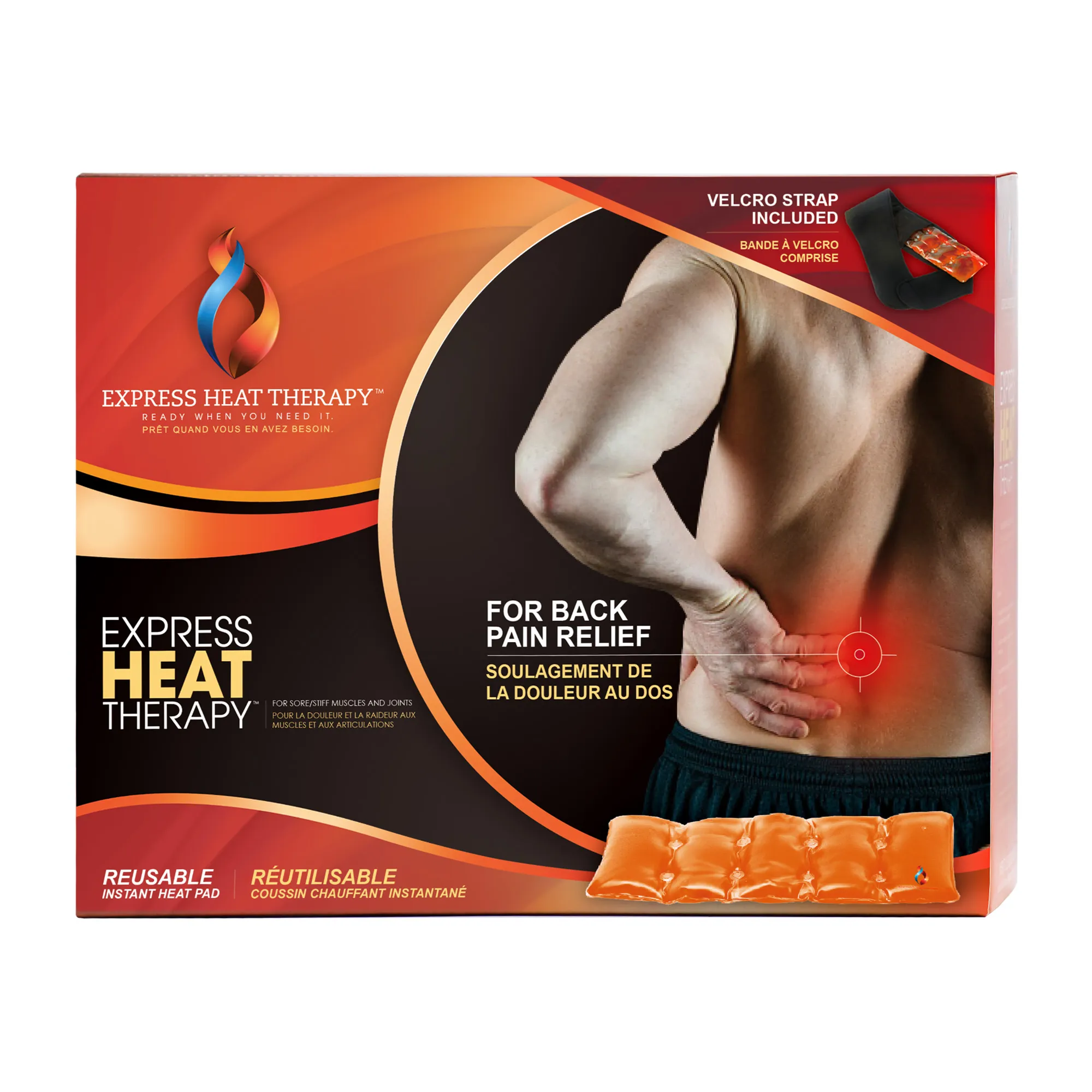 Best Heating Pad for Lower Back and Heat Belt for Back Pain - Express Heat  Therapy
