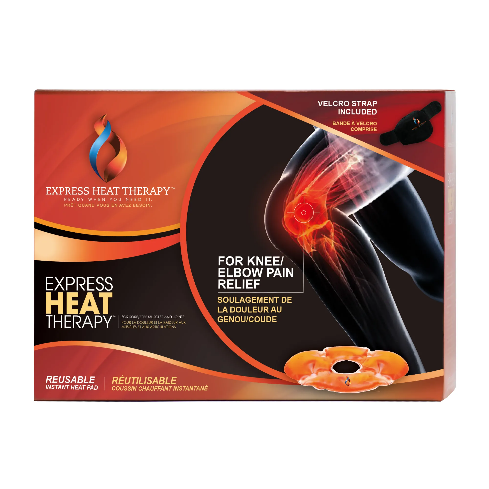 Buy Heating Pad for Knee Pain & Elbow Pain - Express Heat Therapy